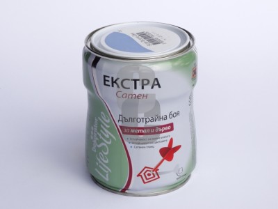 Блажна боя алкидна - Пастелно синя - Мегахим ББА